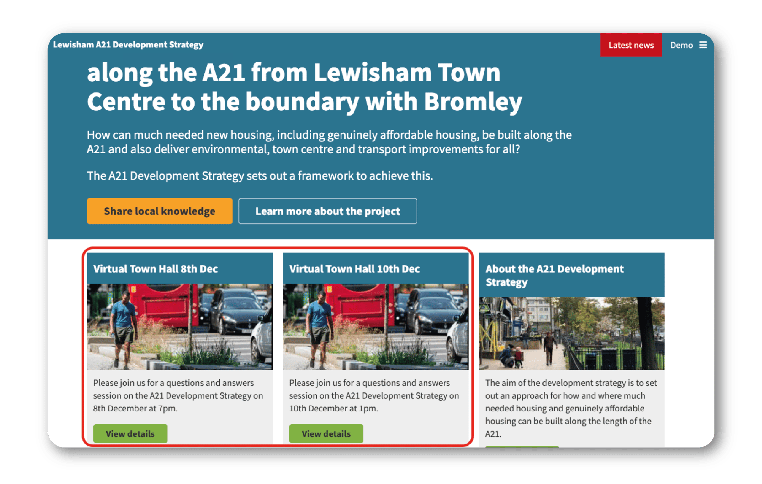 Introducing Virtual Town Hall Meetings